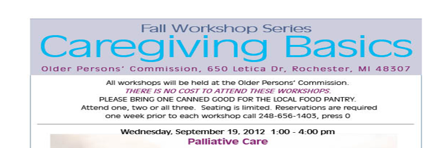Caregiver Workshop