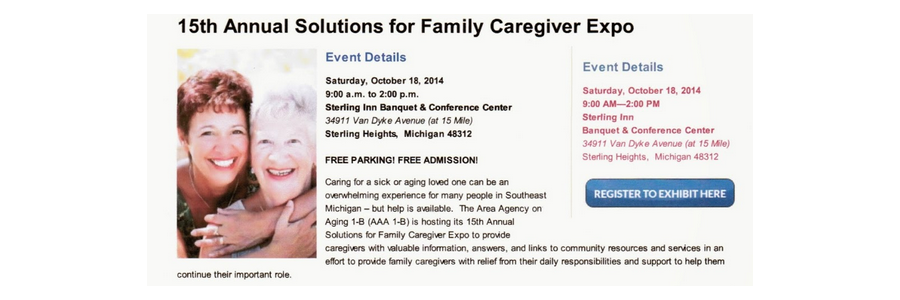15th Annual Solutions for Family Caregiver Expo
